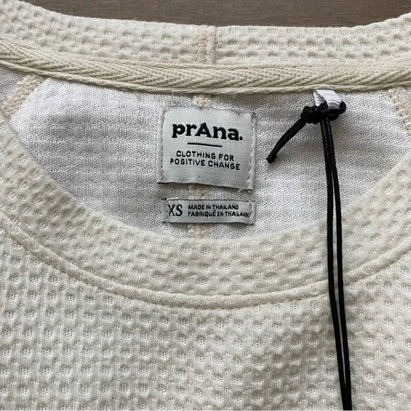 Prana Wensley Long Sleeve Wool Blend Thermal Top XS - Picture 3 of 12